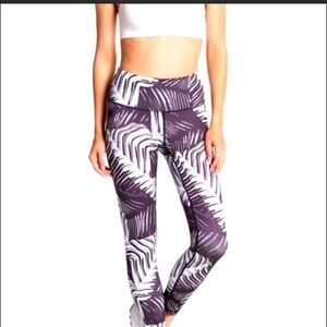 Z by Zella Daily Ankle Black Gray White Leggings S